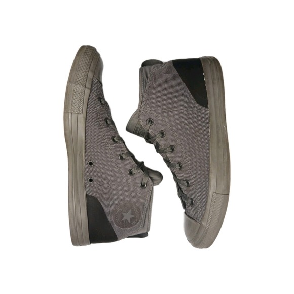 Converse All Star Syde Street High Top Sneaker 155491C Grey/Black Mens 11 #1557 - Picture 5 of 11